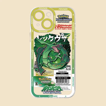 Anime Pokemon iPhone Case with Clear Protective Cover