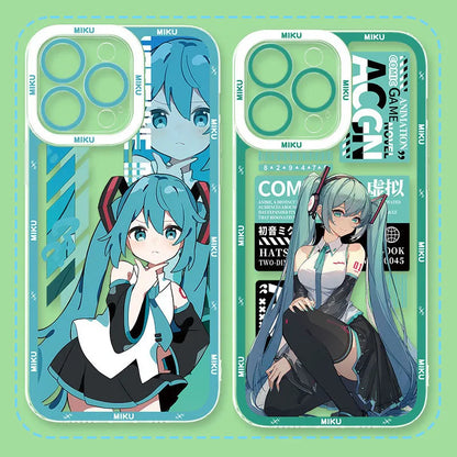 Kawaii Hatsune Miku iPhone Case