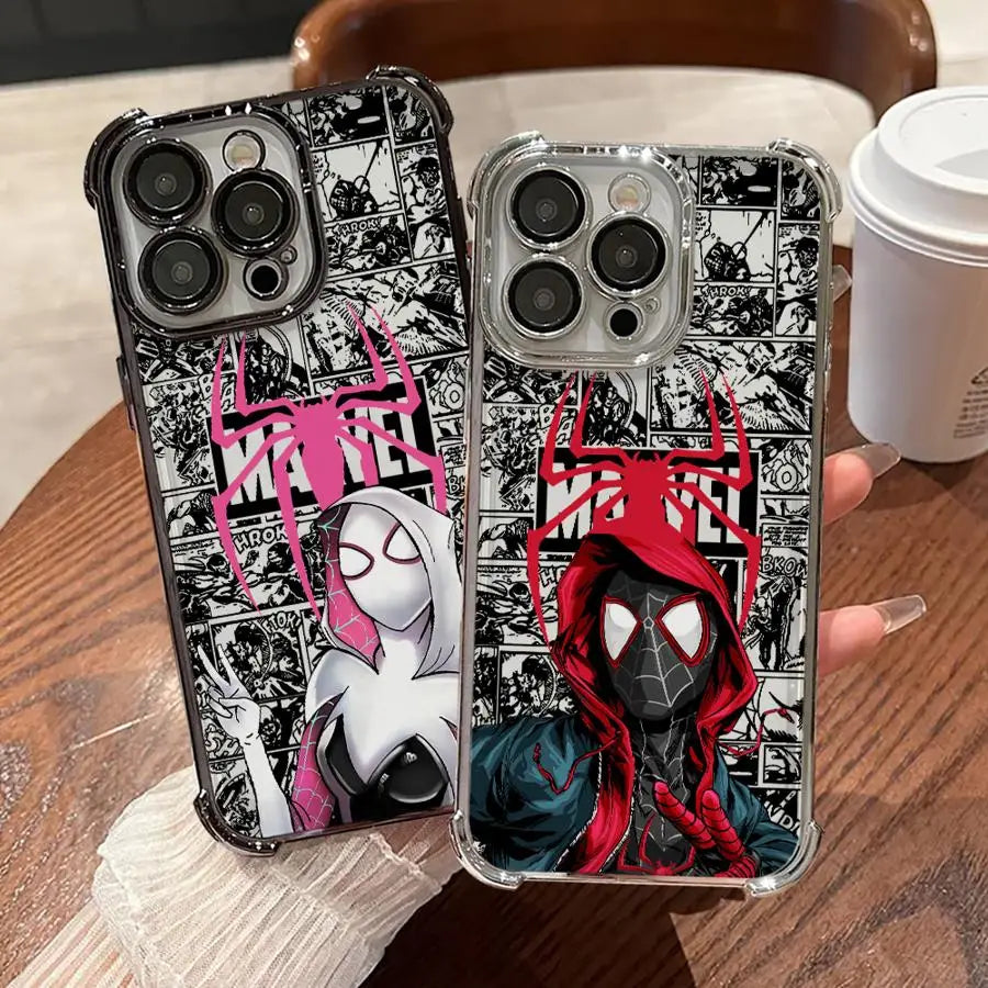 Phone Cover Case For Apple iPhone Marvel Cute Spider Men