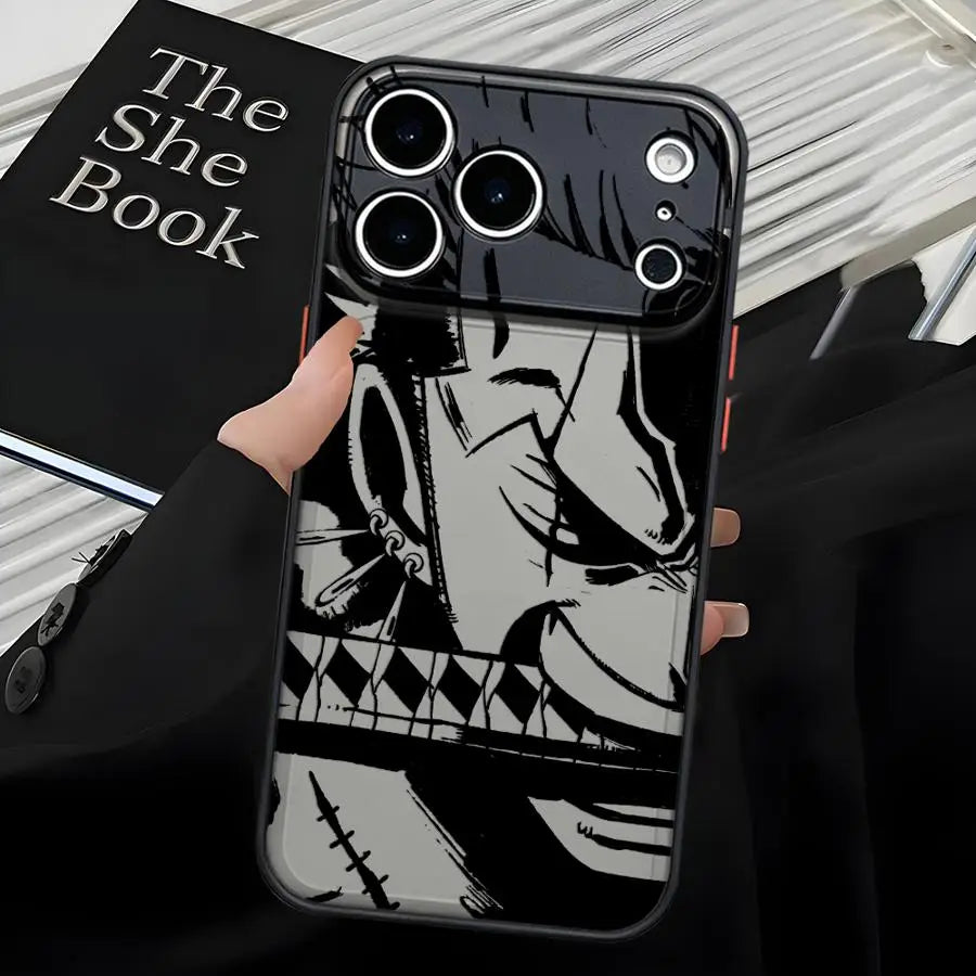 Anime Back Phone Cover Case For iPhone