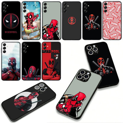 Marvel Superhero Deadpool Cover Phone Case For Apple iPhone
