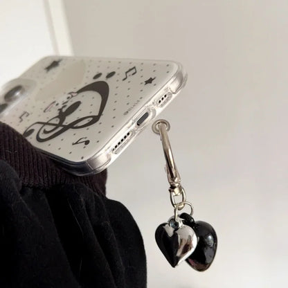 Fashion Music notation Puppy Phone Case For iPhone