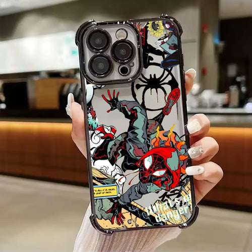 Cool Gwen Marvel Spider Man Miles Morales Phone Case For iPhone