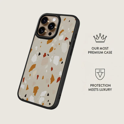 Magnetic Stone Printing Hard Glossy Shockproof iPhone Case