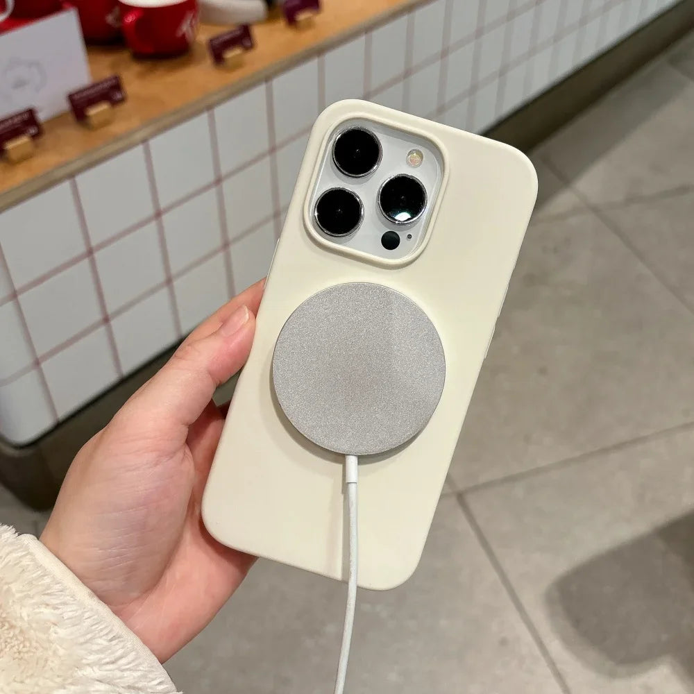 Liquid Original Magnetic For Magsafe Wireless Case For iPhone