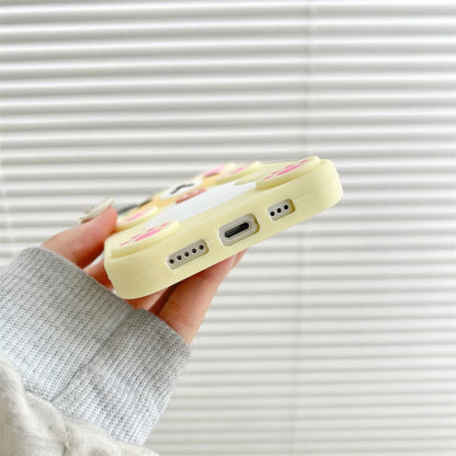 Rilakkuma Bear Kawaii Cat Silicone iPhone Case