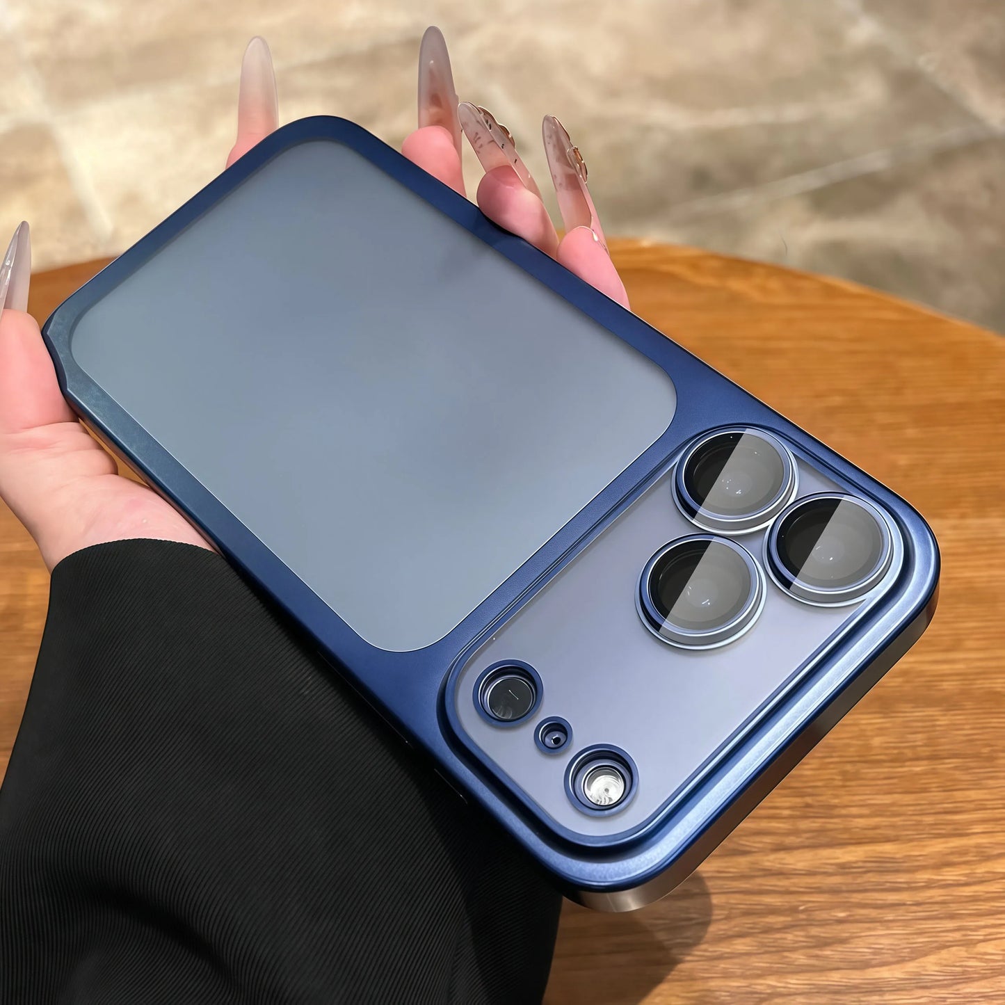 Fashion Matte Hard PC Plating Phone Case For iPhone