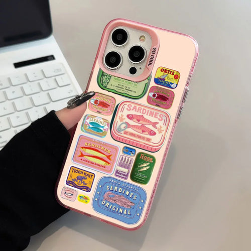 Fish Funny Sardines Laser Phone Case