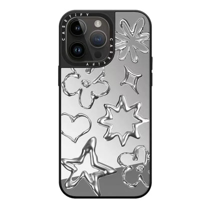 Caset Pink Heart Letter Anti-Fall Phone Case