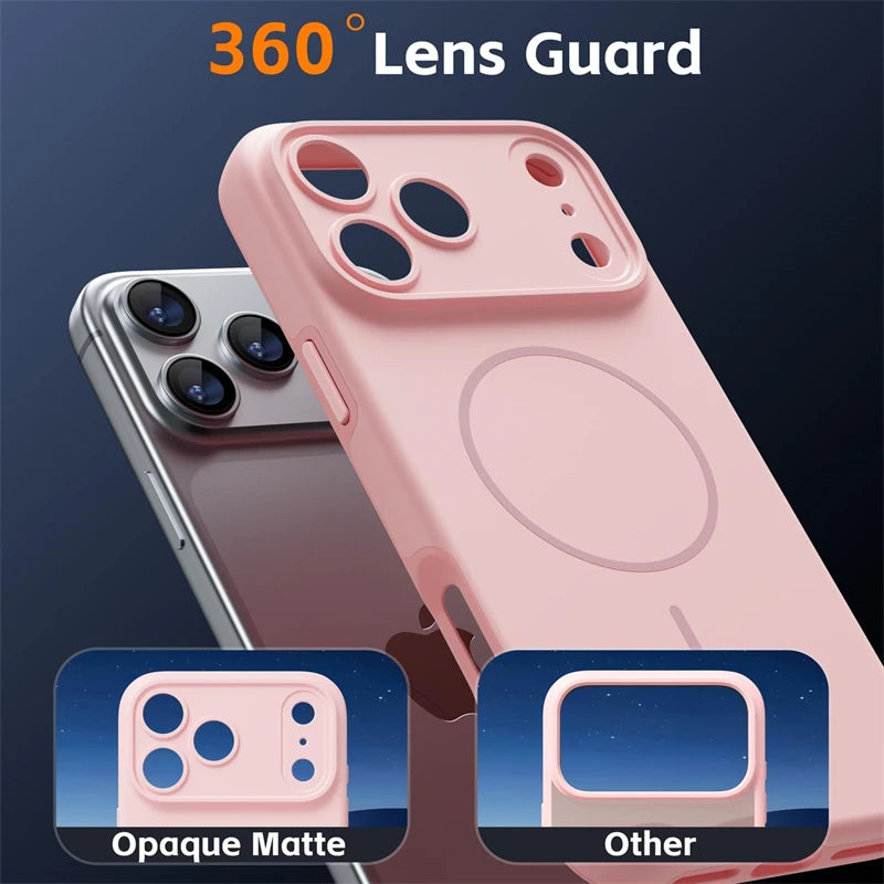 Magnetic Silicone Soft Case For Magsafe IPhone