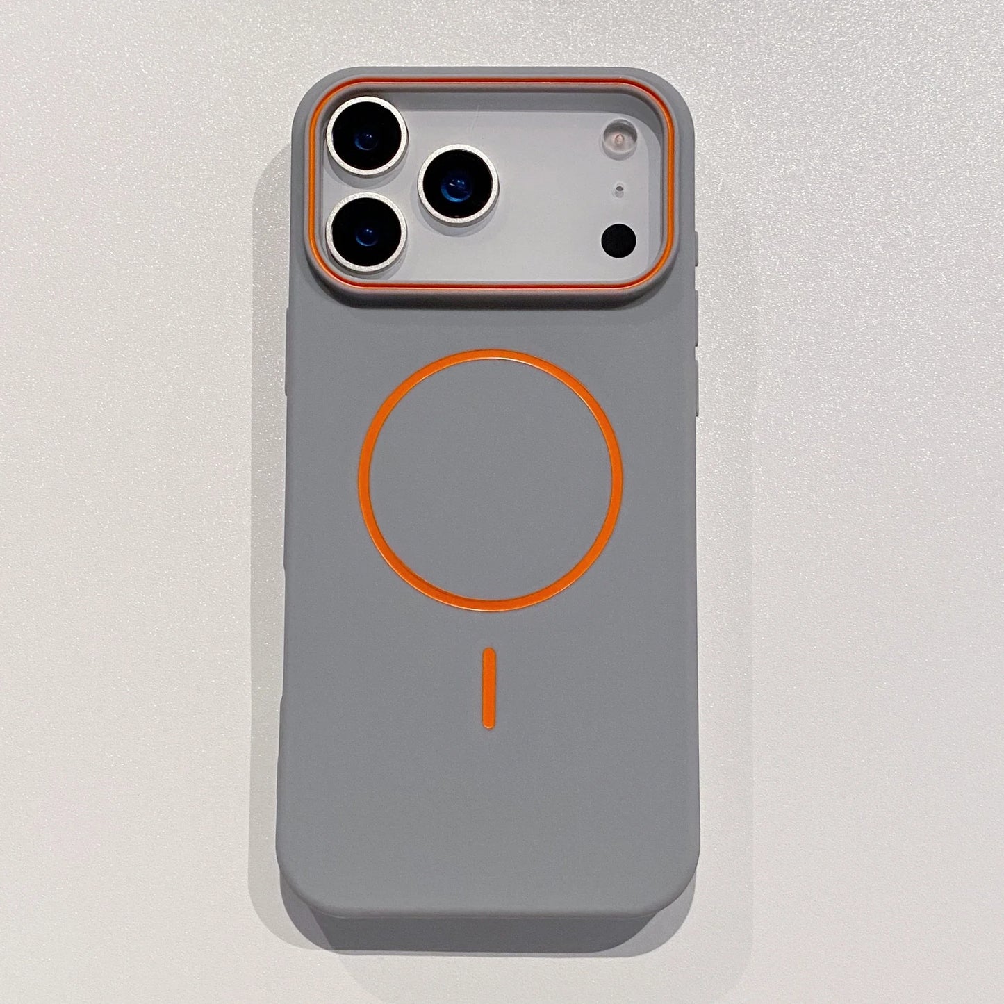 Luxury Magnetic Matte Soft Phone Case For iPhone Shockproof Magsafe Wireless Charging Cover