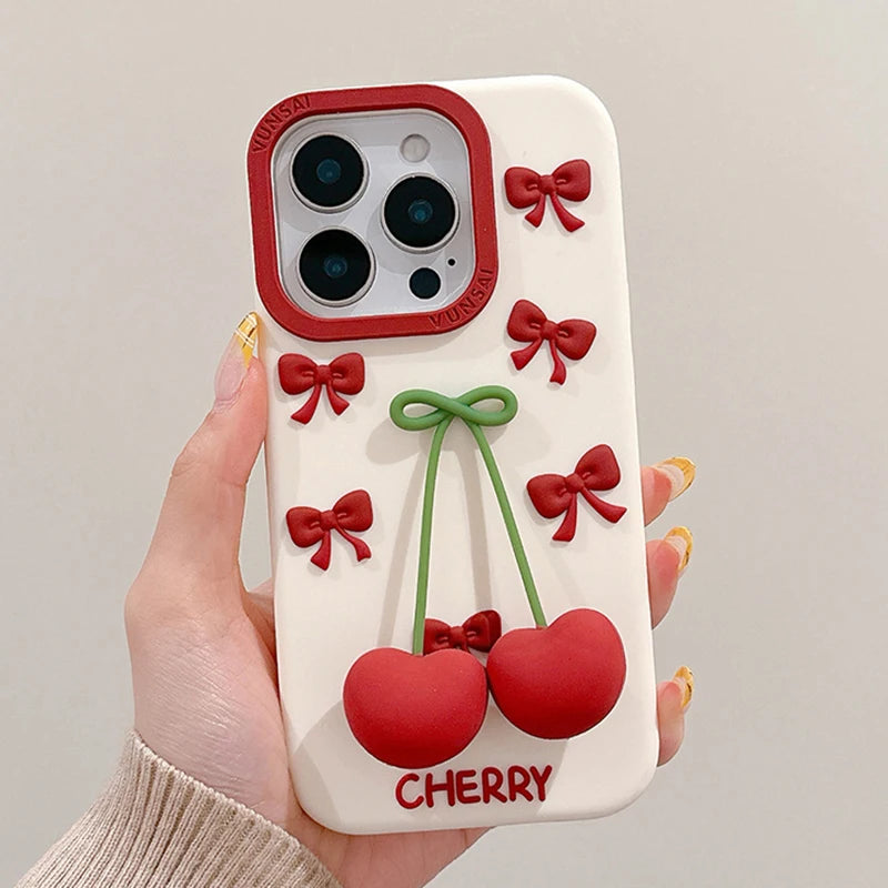 Cherry Soft Silicone Phone Case