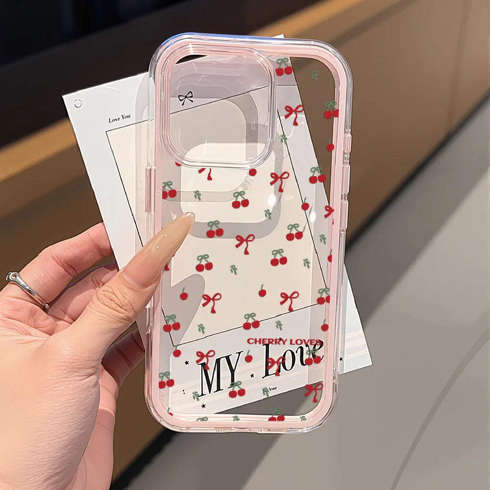 Cute Bow Soft Case For iPhone