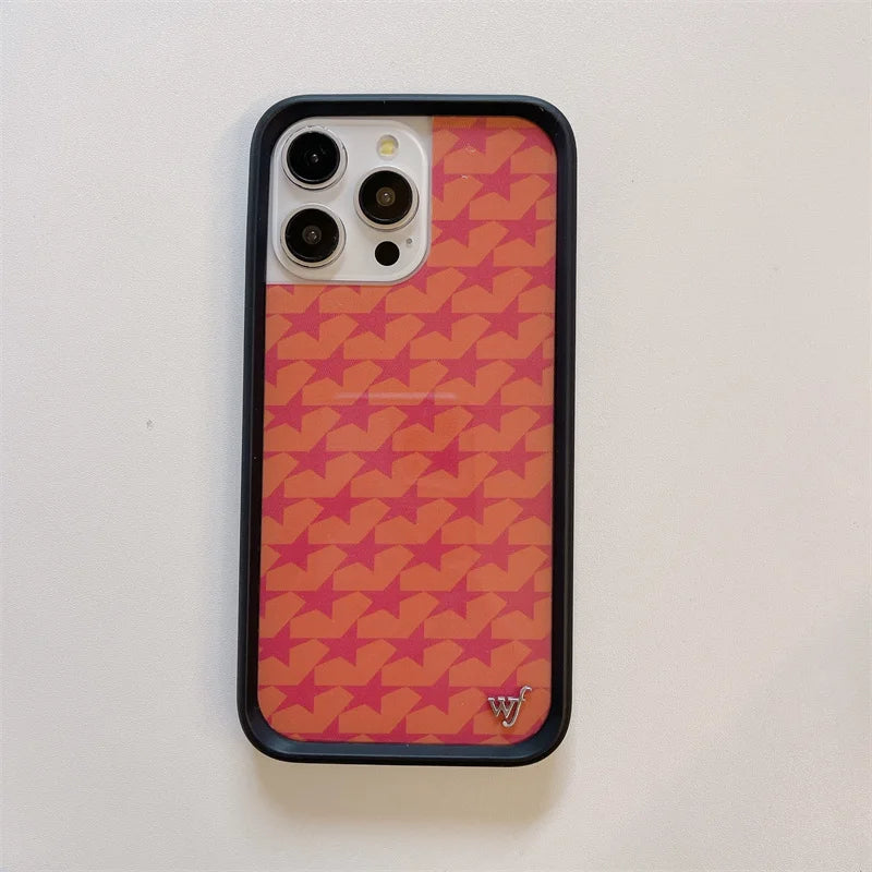 Wildflower 3D Web English Skull Head Phone Case For iPhone