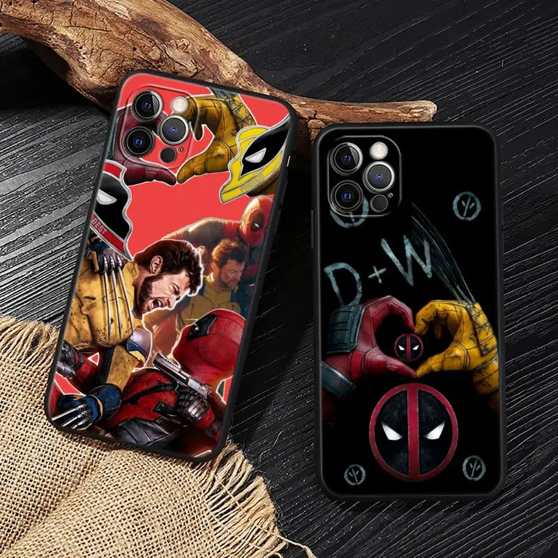 Marvel Comics Deadpool And Wolverine Case For iPhone