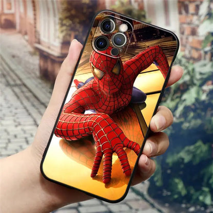 Spider Man Phone Case For iPhone Cover Miles Morales Marvel