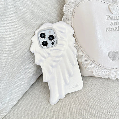 Angel Wings Shockproof Cover Cartoon Shatter Silicone Soft Case For iPhone