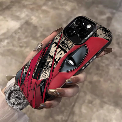 Marvel Universe Deadpool Cool Phone Case For iPhone