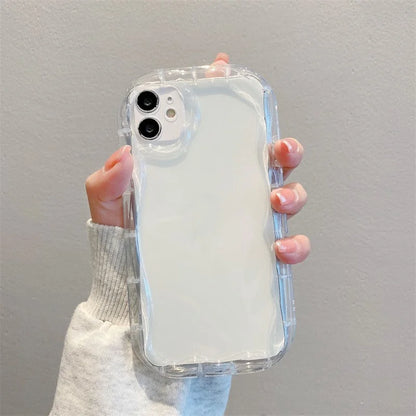Fresh Small Blue Floral Pattern Phone Case For iPhone
