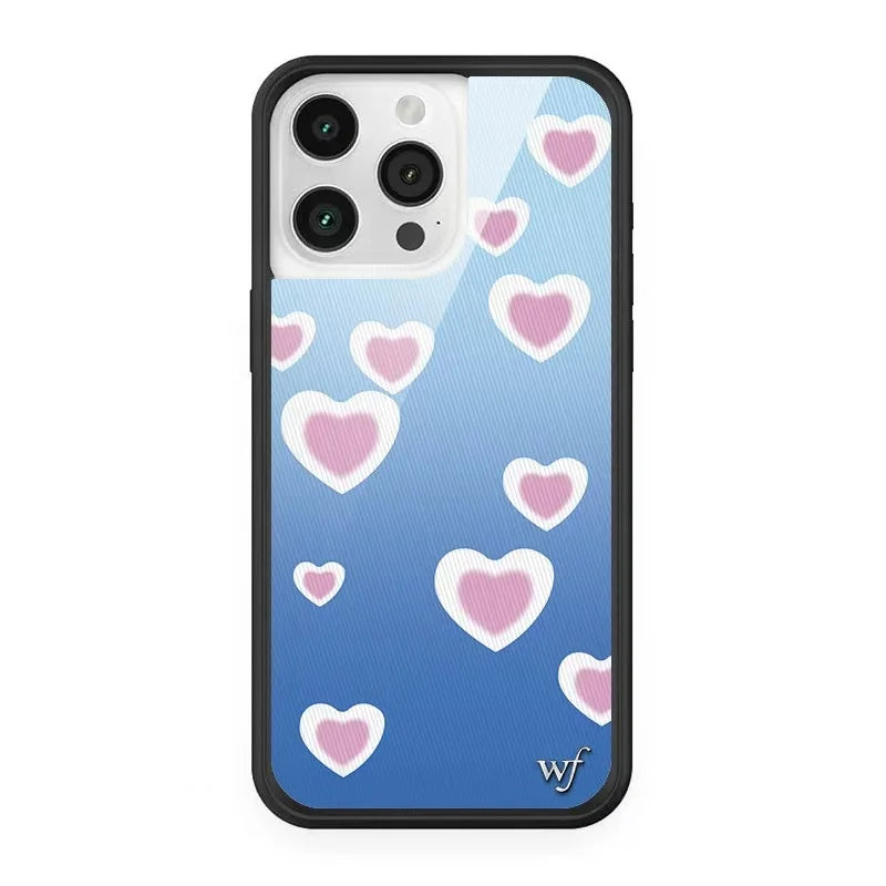 Wildflower Lila Moss Dreamy Hearts Phone Case For iPhone