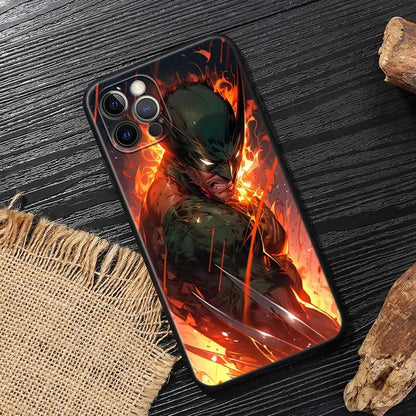 Marvel Heroes Case For iPhone Protect Soft Funda