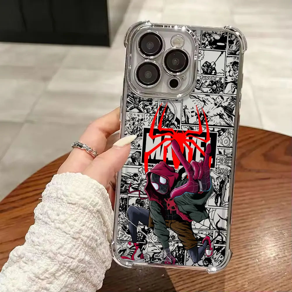 Marvel Comics Case For iPhone Spiderman Miles Morales Gwen