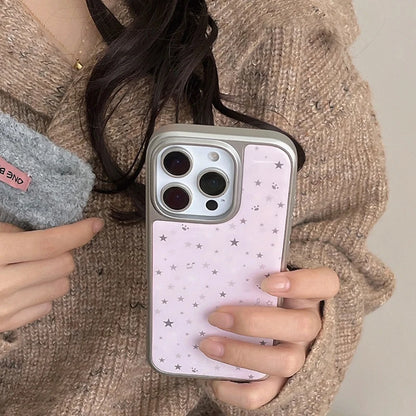 Simple Shine Star Note Pattern Phone Case