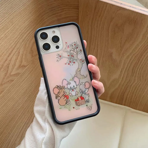 Wildflower Strawberry Flower Phone Case