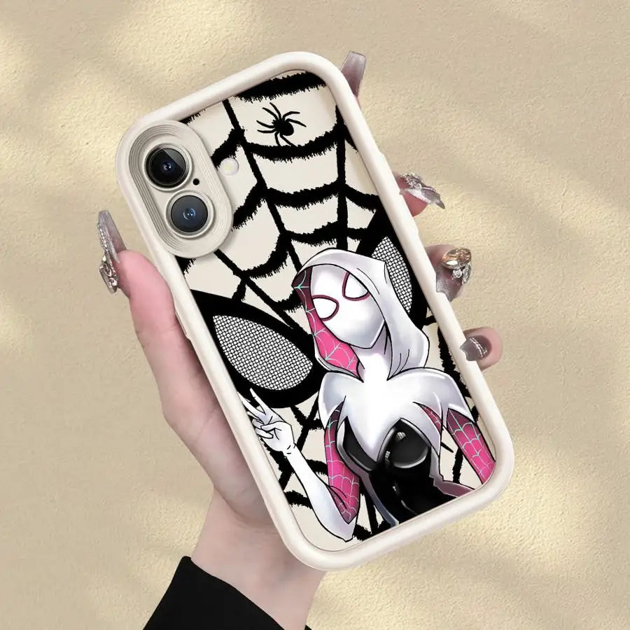 Marvel Spiderman Soft Shell Phone Case For iPhone