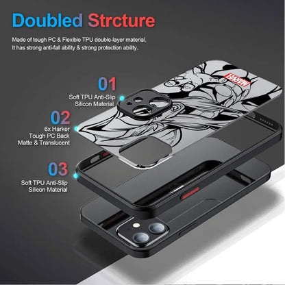Iron Man Spider Man Deadpool Art Phone Case For iPhone