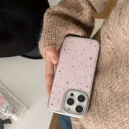 Simple Shine Star Note Pattern Phone Case