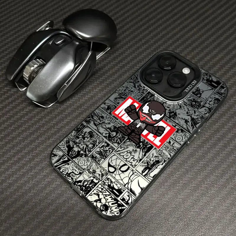 Cool Marvel Venom Rocket Raccoon Phone Case For iPhone