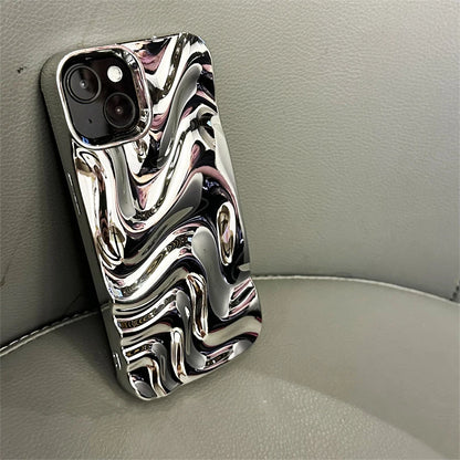 Unique Water Wave Texture Phone Back Phone Case