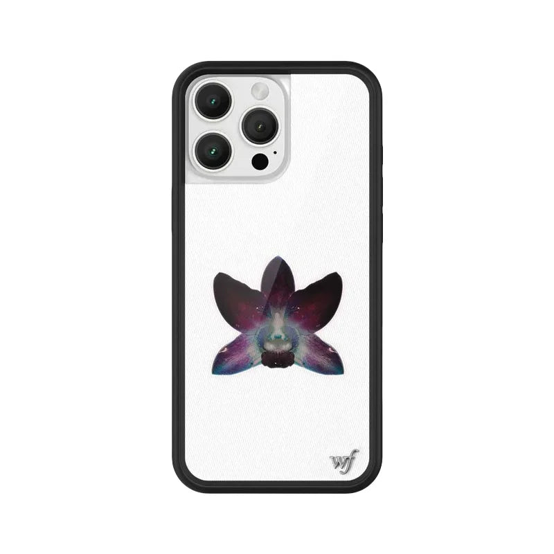 Wildflower Orchid White Flower Phone Case For iPhone