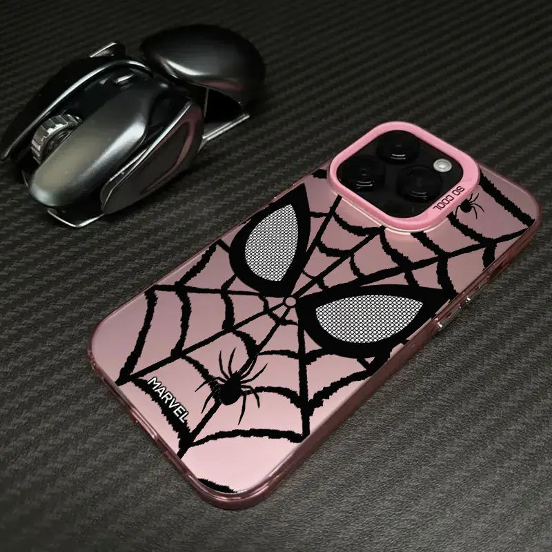 Cool Marvels Spider Man Eye Phone Case For iPhone