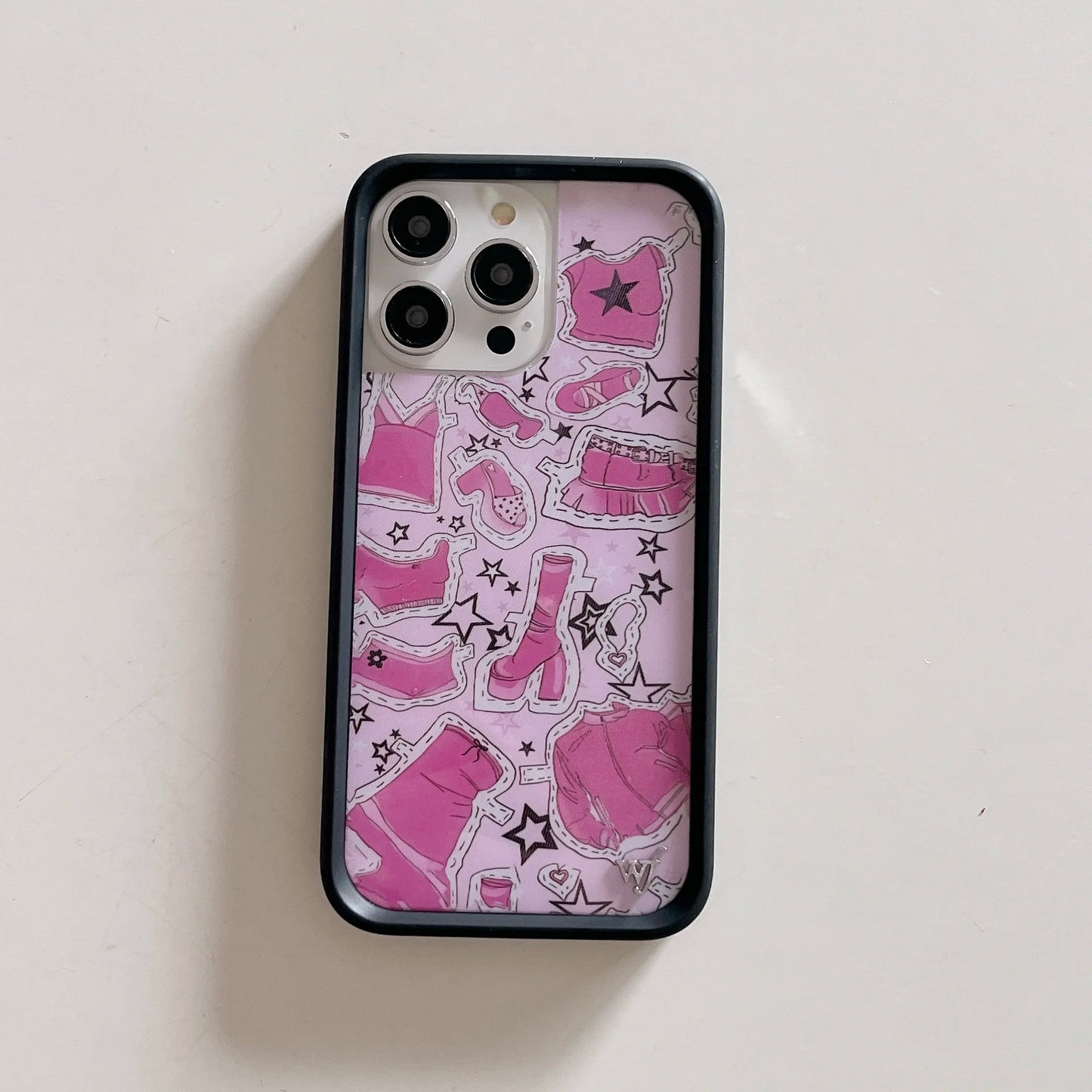 Wildflower Heart Love Flower Cherry Cake Phone Case