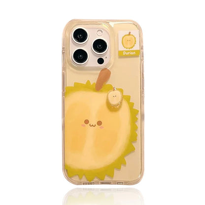 Summer Fruit 3D Guava Durian Avocado Phone Case