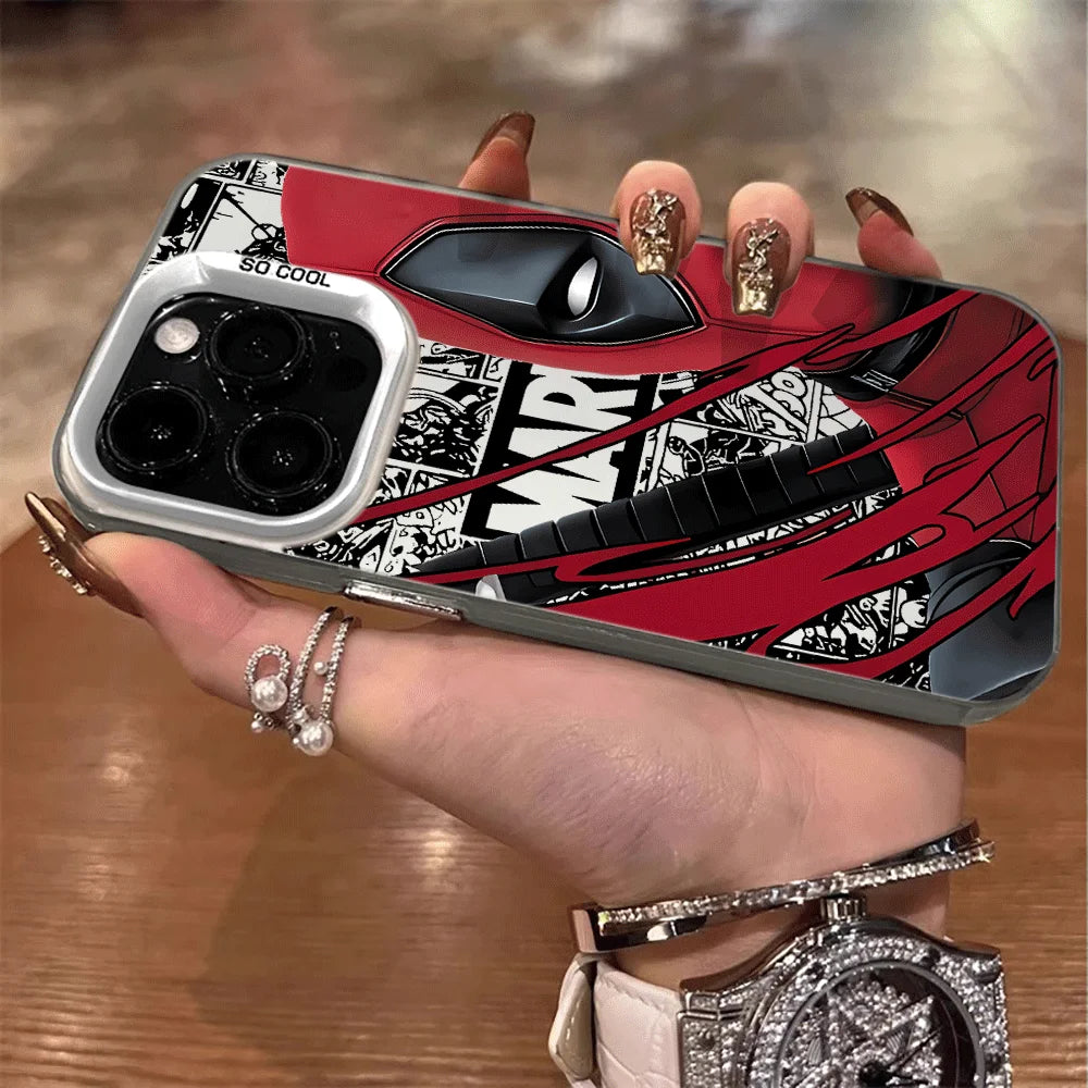 Marvel Universe Deadpool Cool Phone Case For iPhone