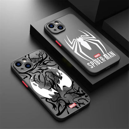 Marvel Hero Spiderman Venom Cool Phone Case For iPhone