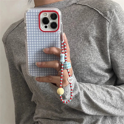 Crystal Transparent White Light Phone Case