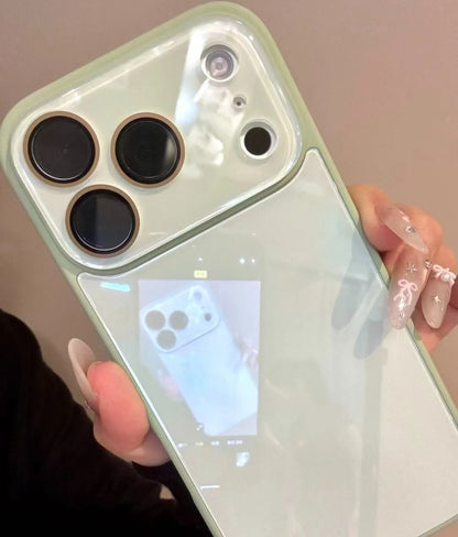 Luxury Candy Color Tempered Glass Camera Protection Case For iPhone Shockproof Bumper Hard Back Cover
