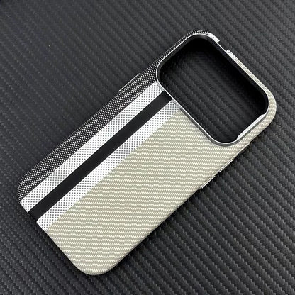 Luxury Carbon Fiber MagSafe Armor Case For iPhone