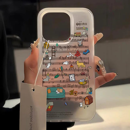 Cute Cartoon Puppy Phone Case For iPhone