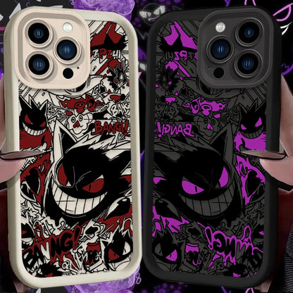 Pokemon Gengar Graffiti Phone Case For iPhone