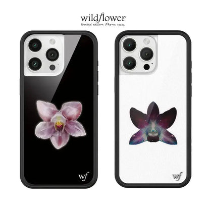 Wildflower Orchid White Flower Phone Case For iPhone