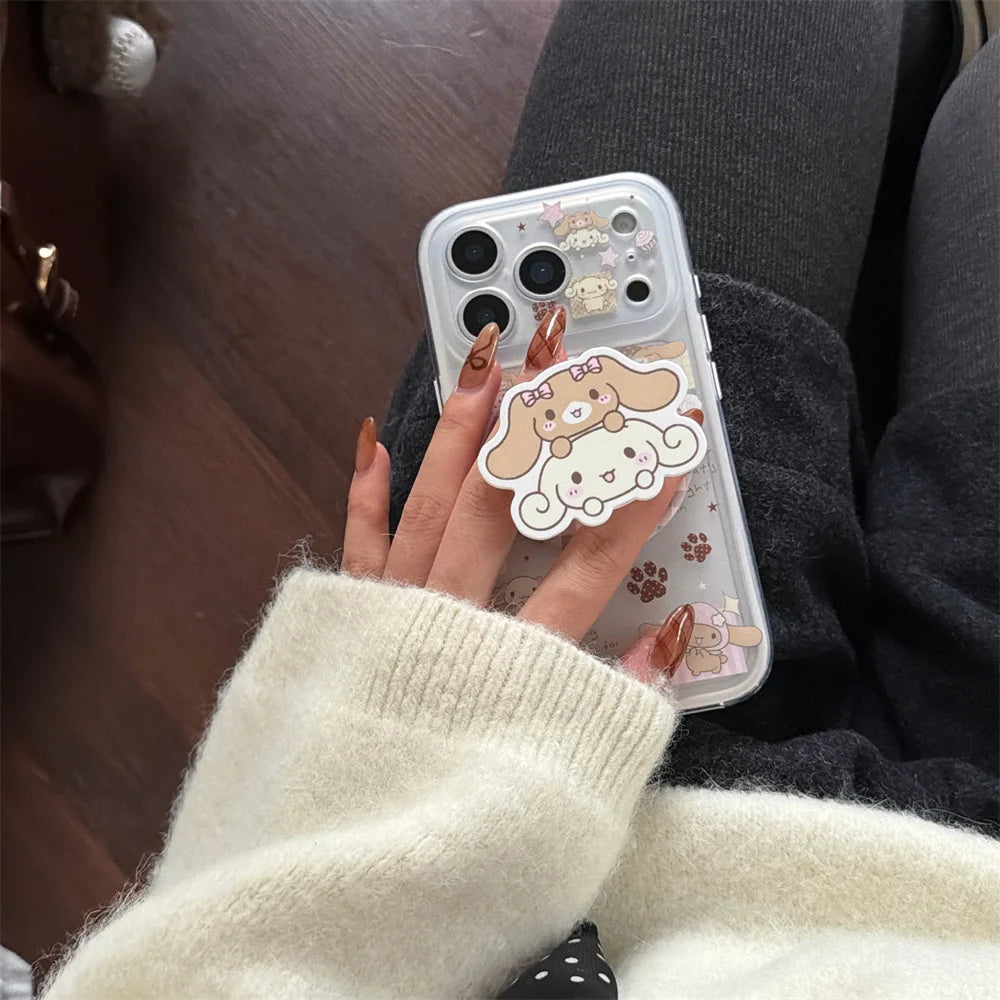 Kawaii Bunny Puppy Magnetic Phone Case For iPhone