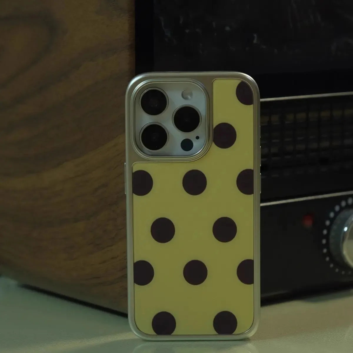 Korean Ins Fashion Color Wave Point Case For iPhone Y2K Cover
