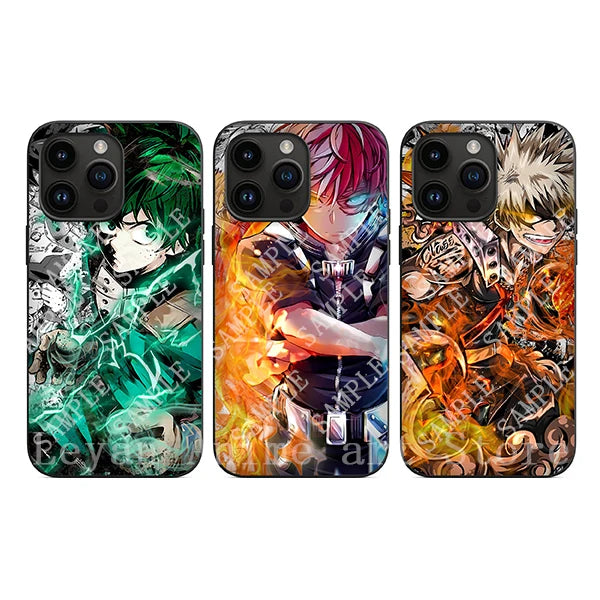 Anime 3D Lenticular Phone Case For iPhone