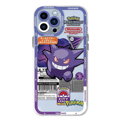 Anime Pokemon iPhone Case with Clear Protective Cover