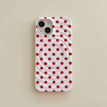 Cute Red Tomato Magnetic Holder Phone Case